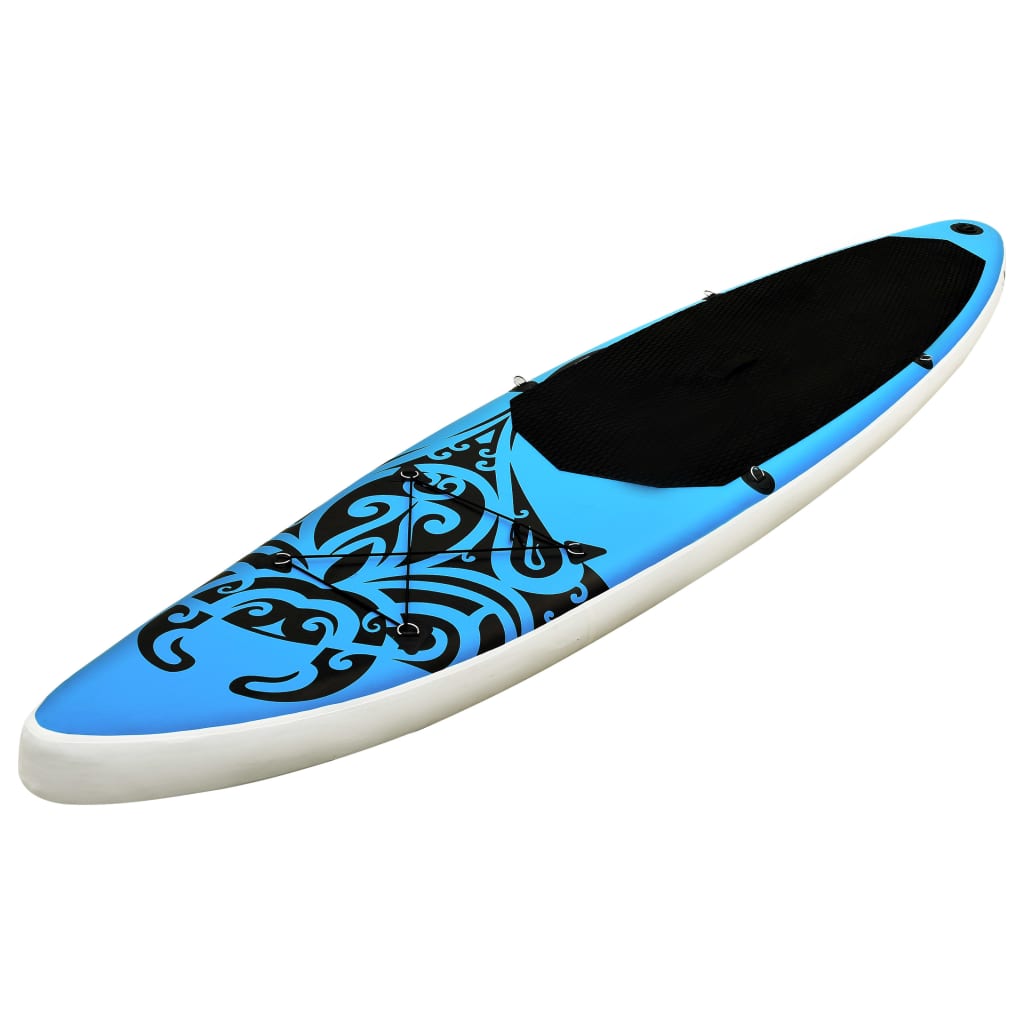 Inflatable Stand Up Paddleboard Set 320x76x15 cm Blue