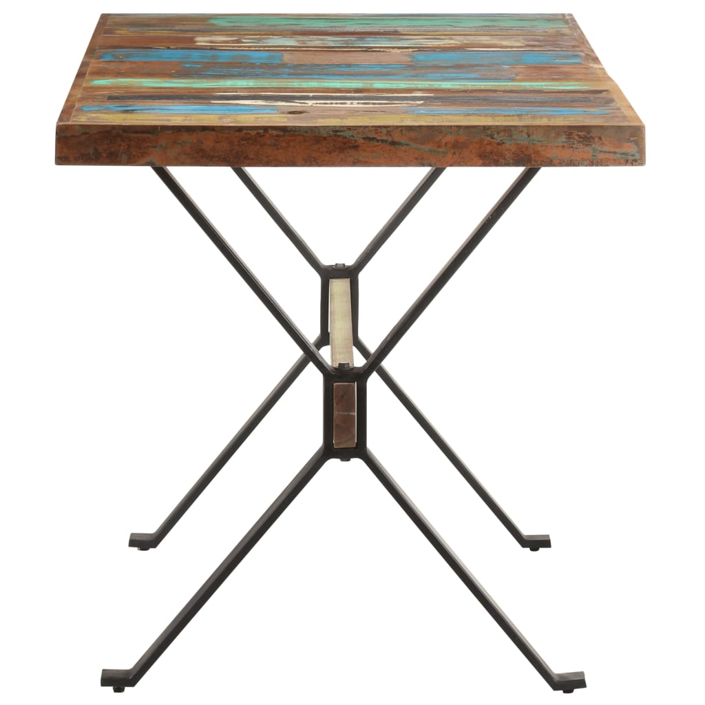 Dining Table 140x70x76 cm Solid Reclaimed Wood