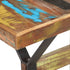 Dining Table 140x70x76 cm Solid Reclaimed Wood