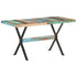 Dining Table 140x70x76 cm Solid Reclaimed Wood