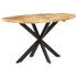 Dining Table 140x80x75 cm Solid Mango Wood