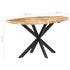 Dining Table 140x80x75 cm Solid Mango Wood