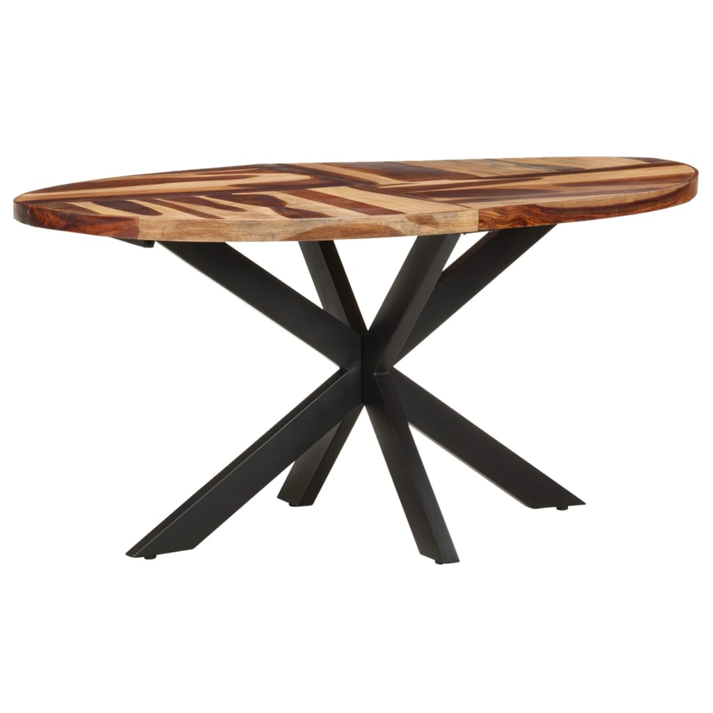 Dining Table 160x90x75cm Solid Acacia Wood