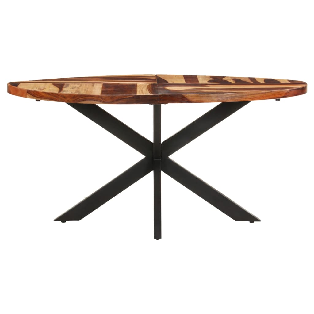 Dining Table 160x90x75cm Solid Acacia Wood