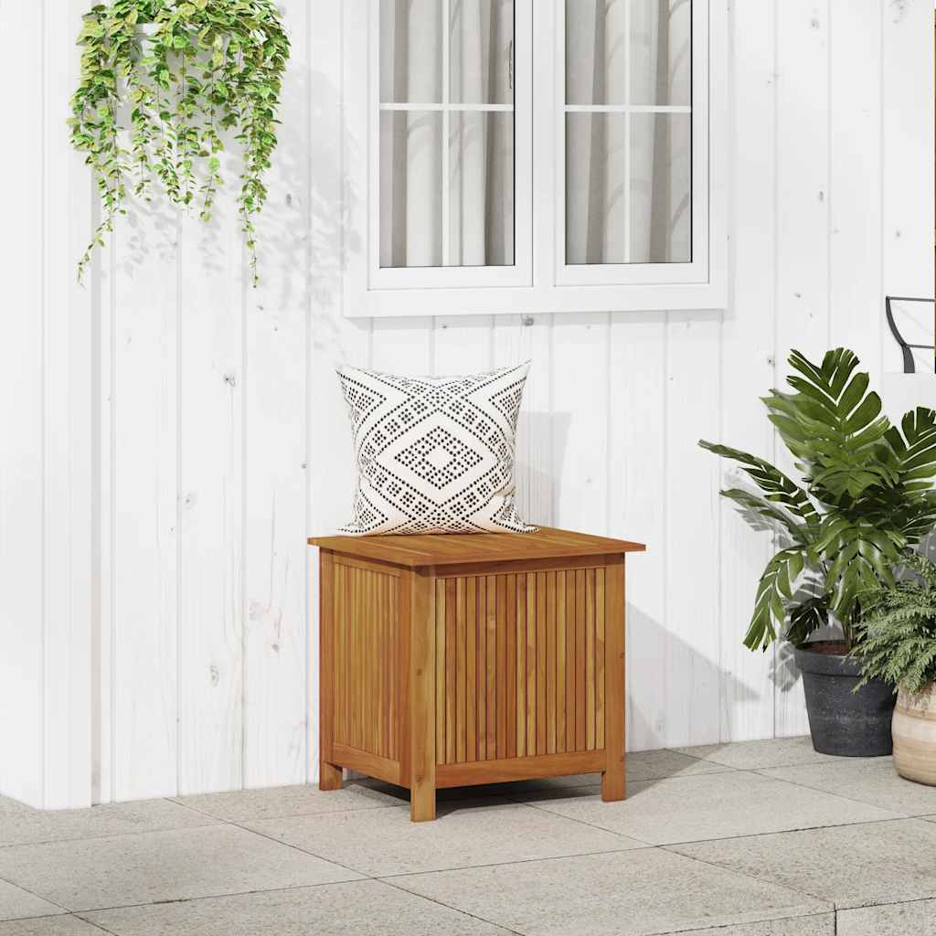 Garden Storage Box 60x50x58 cm Solid Wood Acacia