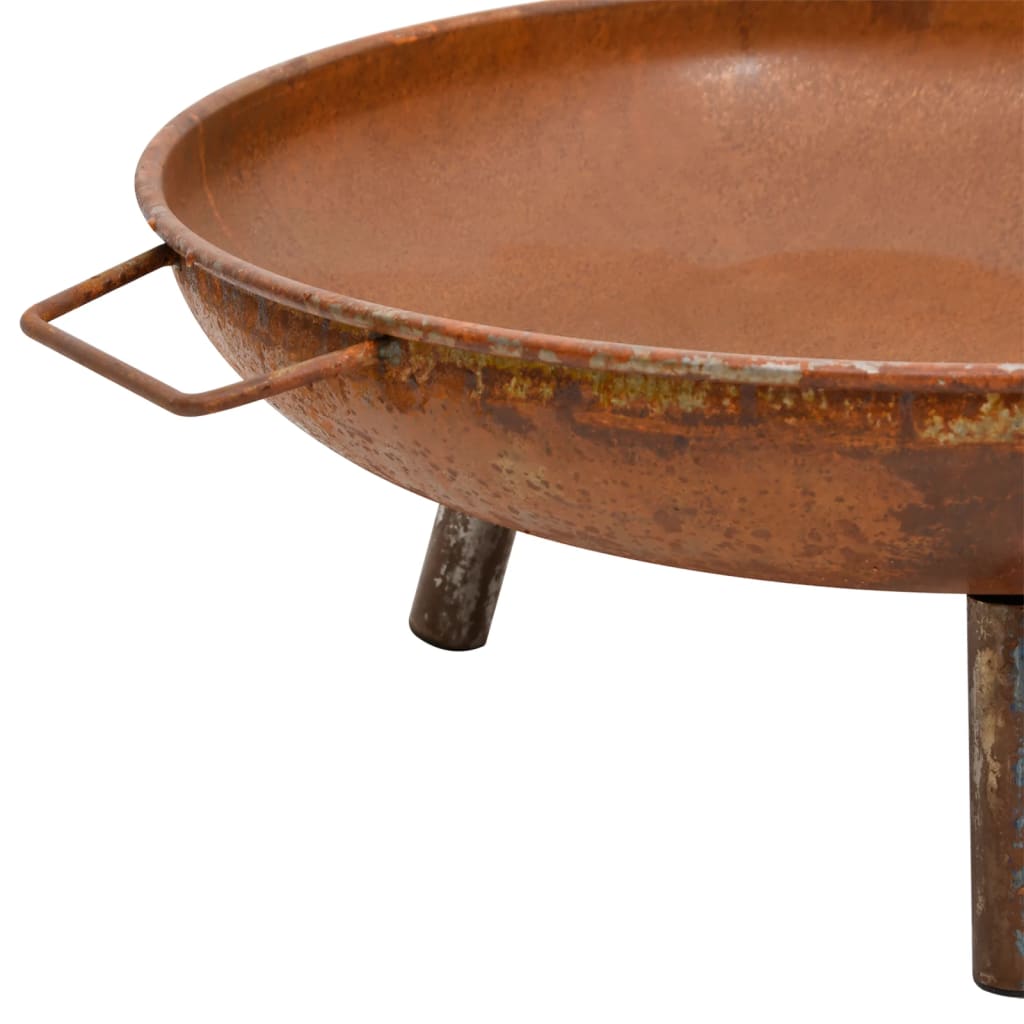 Fire Pit 67.5x58x22.5 cm Steel