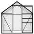 Greenhouse Anthracite Aluminium 2.47 m²