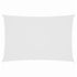 Sunshade Sail Oxford Fabric Rectangular 2x5 m White