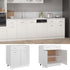 Drawer Bottom Cabinet High Gloss White 80x46x81.5 cm Engineered Wood