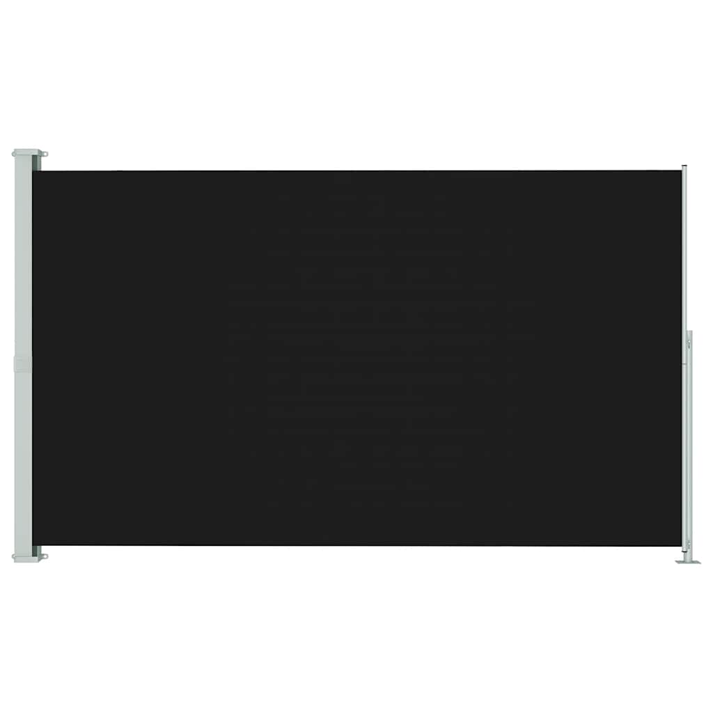 Patio Retractable Side Awning 200x300cm Black