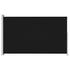Patio Retractable Side Awning 200x300cm Black