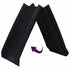 Folding Dog Ramp Black 155.5x40x15.5 cm