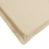 Sun Lounger Cushion Beige 186x58x3cm Oxford Fabric