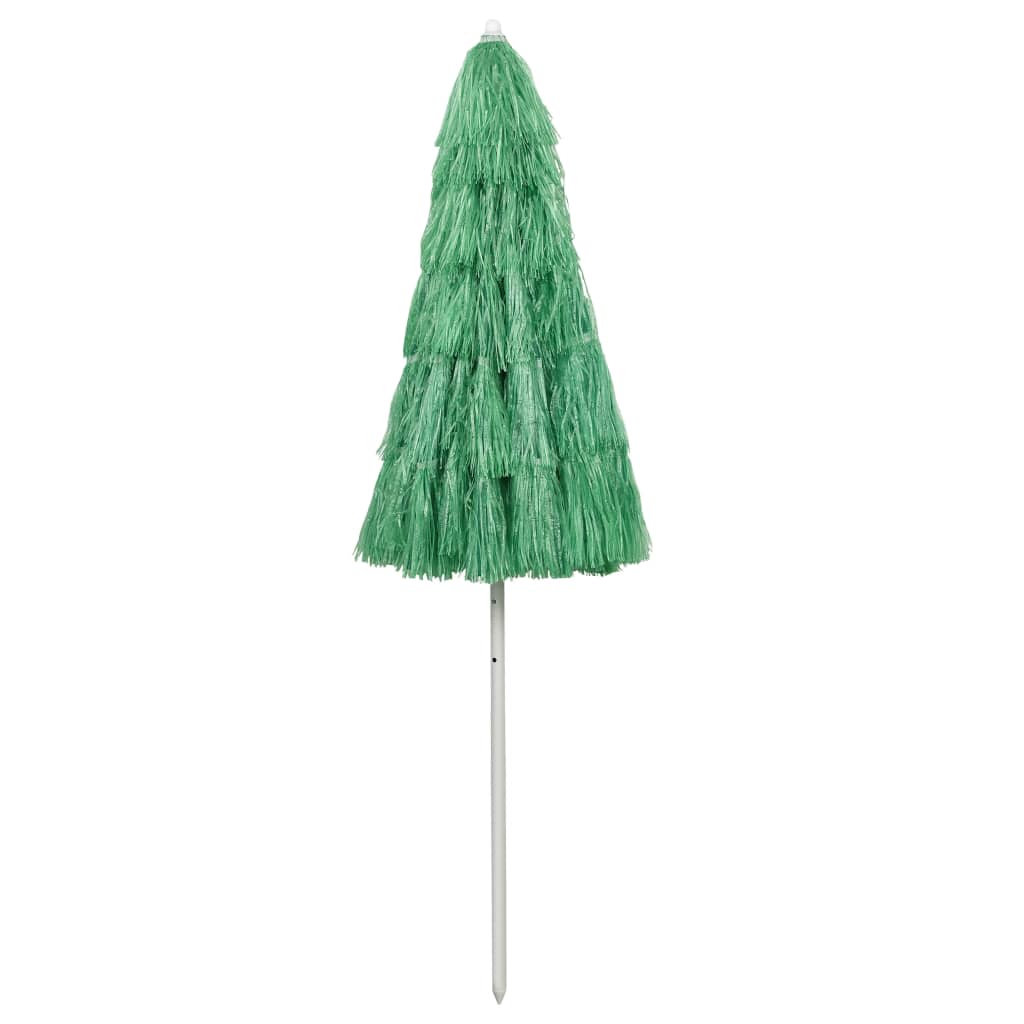 Hawaii Beach Parasol Green 240 cm