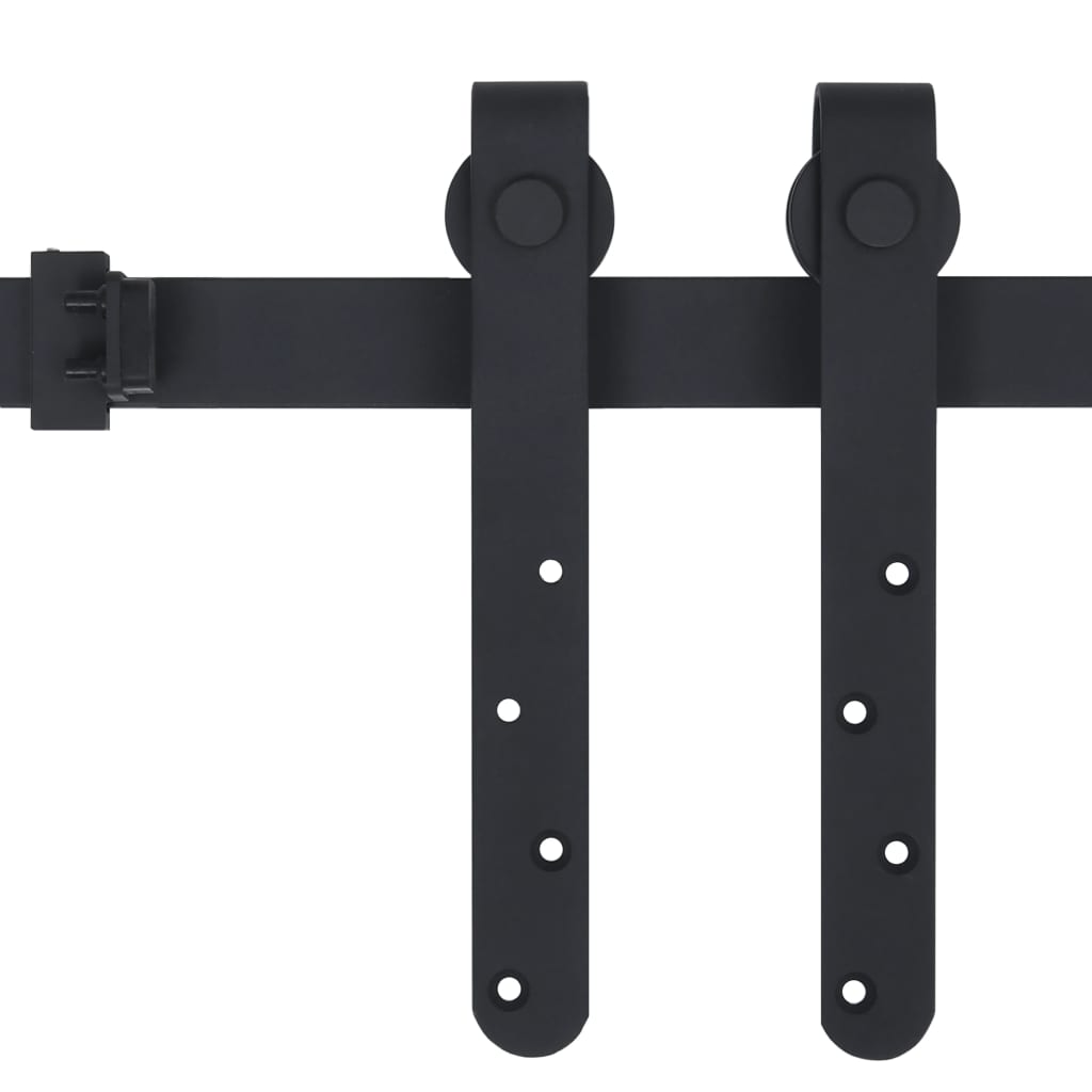 Mini Sliding Cabinet Door Kit Carbon Steel 183 cm