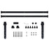 Mini Sliding Cabinet Door Kit Carbon Steel 183 cm
