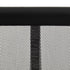 Insect Door Screen with Mesh Curtain Black 100x220 cm Polyester