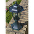 Garden Lights 2 pcs Dark Green/Black Aluminium