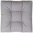 Pallet Cushion Grey 80x80x12 cm Fabric