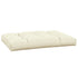 Pallet Cushion Cream 120x80x12 cm Fabric