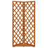 Corner Trellis Orange 50x50x145 cm Solid Firwood