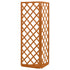 Corner Trellis Orange 50x50x145 cm Solid Firwood