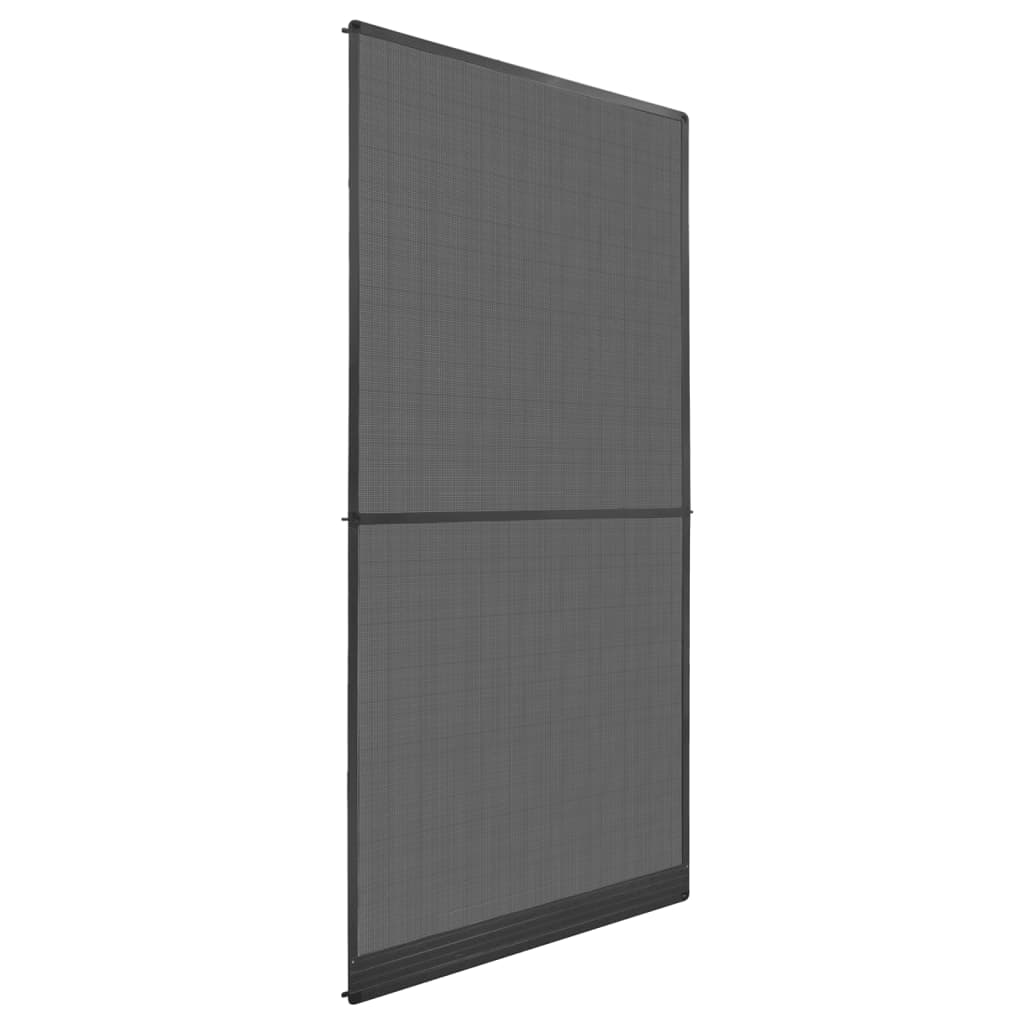 Hinged Insect Screen for Doors Anthracite 100x215 cm