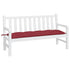 Garden Bench Cushion Wine Red 150x50x7 cm Oxford Fabric