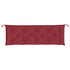 Garden Bench Cushion Wine Red 150x50x7 cm Oxford Fabric