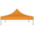 Party Tent Roof 3x3 m Orange 270 g/m²