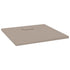 Shower Base Tray SMC Brown 90x90 cm