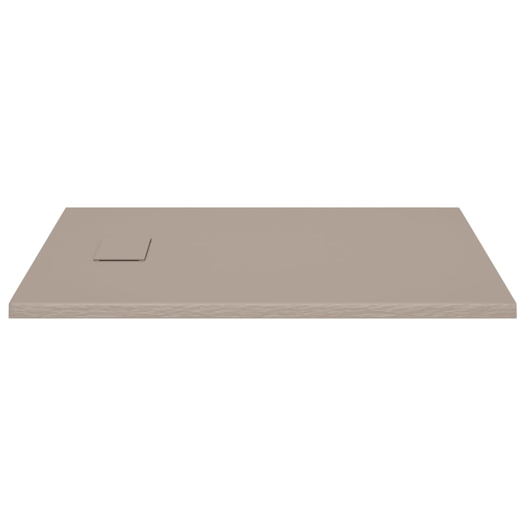 Shower Base Tray SMC Brown 100x80 cm