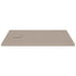 Shower Base Tray SMC Brown 100x80 cm