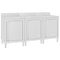 Commercial Work Table Cabinet 180x60x96 cm Stainless Steel