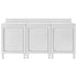 Commercial Work Table Cabinet 180x60x96 cm Stainless Steel