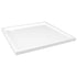 Square ABS Shower Base Tray White 80x80 cm