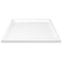 Square ABS Shower Base Tray White 80x80 cm