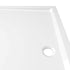 Rectangular ABS Shower Base Tray White 80x120 cm