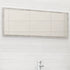 Bathroom Mirror Concrete Grey 100x1.5x37 cm Engineered Wood