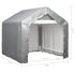Storage Tent Grey 180x180 cm Galvanised Steel