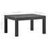 Garden Table Anthracite 58x58x41 cm PP Rattan