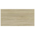 Bookshelf Boards 8 pcs Sonoma Oak 80x30x1.5 cm Engineered Wood