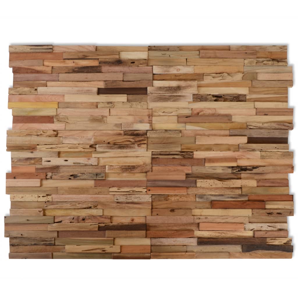 Wall Cladding Panels 10 pcs 1.03 m² Recycled Teak Wood