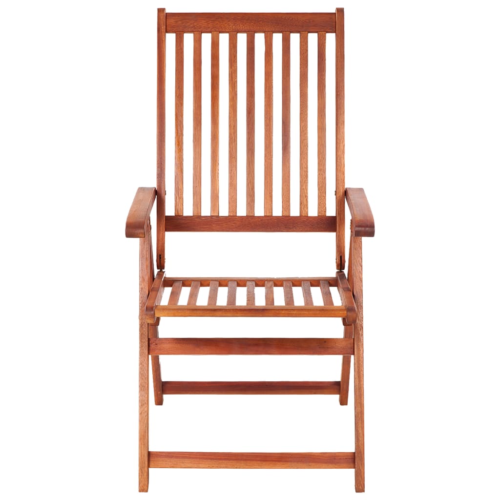 Folding Garden Chairs 4 pcs Solid Acacia Wood