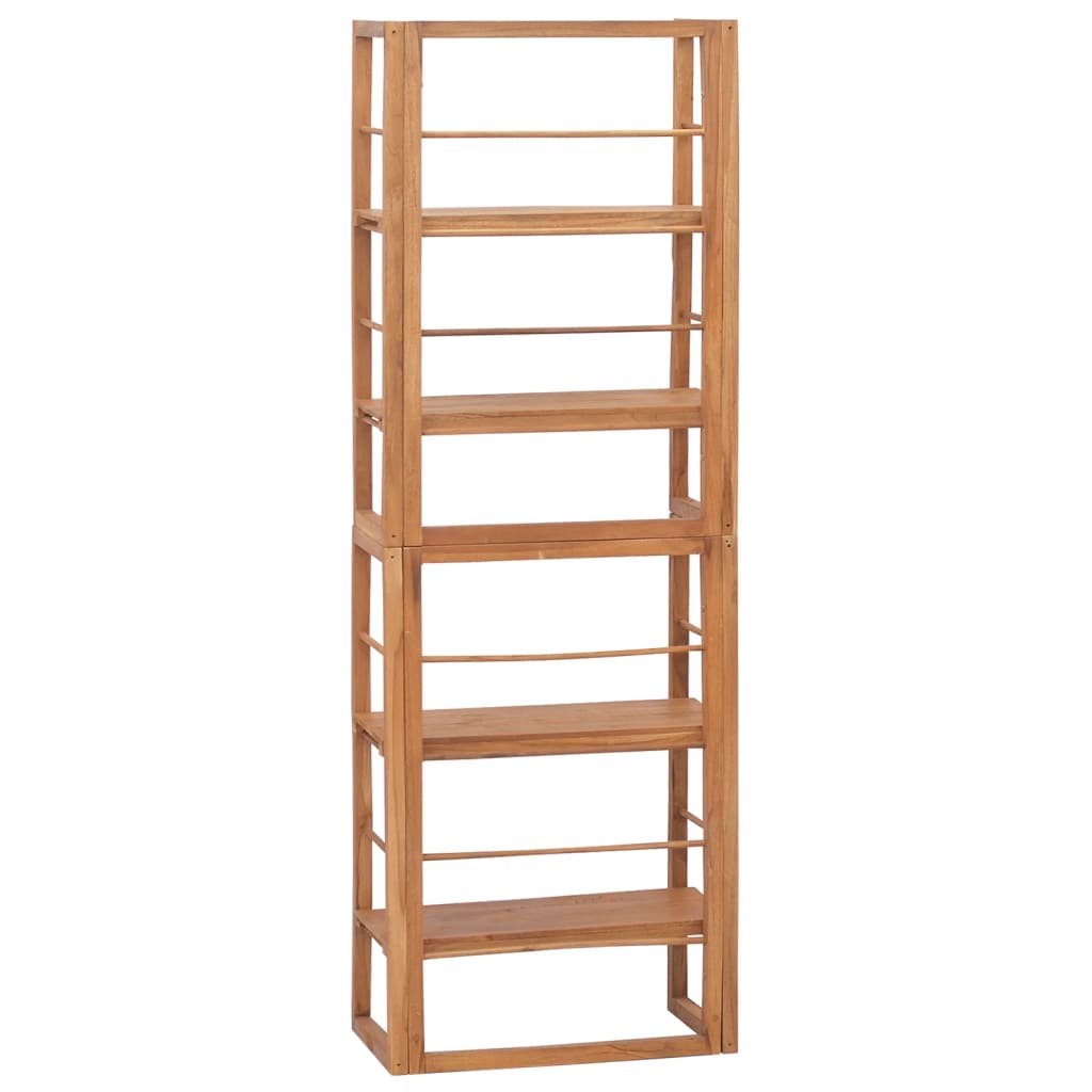 Shelving Unit 60x30x180 cm Solid Teak Wood