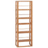 Shelving Unit 60x30x180 cm Solid Teak Wood