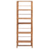 Shelving Unit 60x30x180 cm Solid Teak Wood