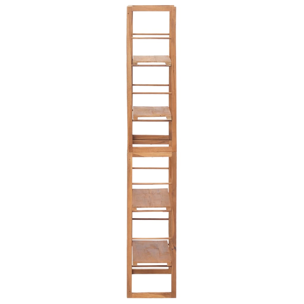 Shelving Unit 60x30x180 cm Solid Teak Wood