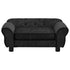 Dog Sofa Black 72x45x30 cm Plush