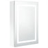 LED Bathroom Mirror Cabinet Shining White 50x13x70 cm